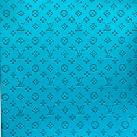 Embossed L on Teal Green (Roll)