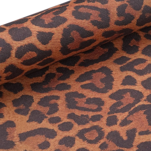 Leopard Print on Brown