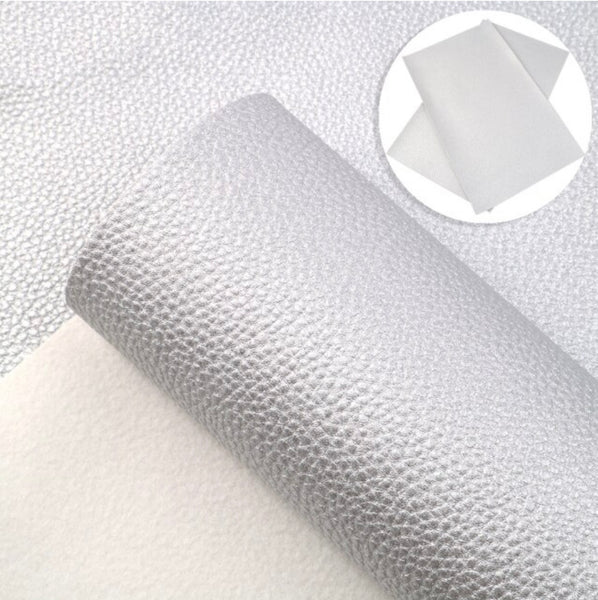 Metallic Pearl - Frosted Silver (Large Grain)