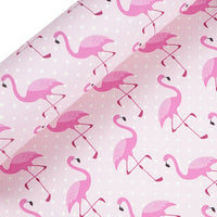Pink Flamingo on Pink Spots