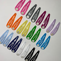 50mm Multi Snap Hair Clips with Glue Pad