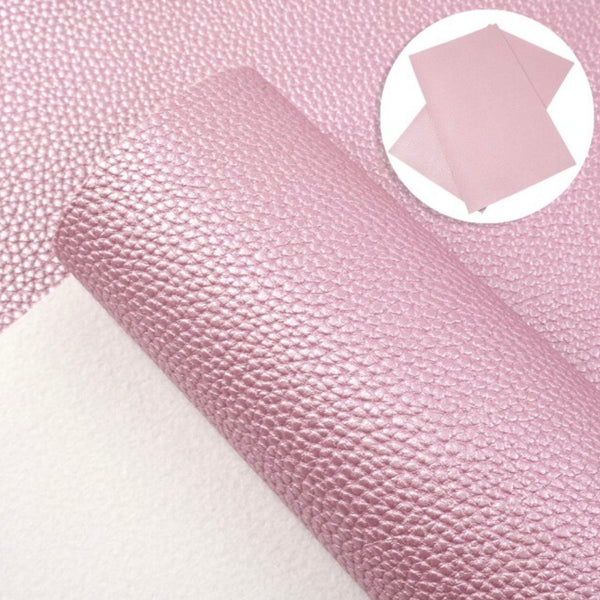 Metallic Pearl - Frosted Dark Pink (Large Grain)