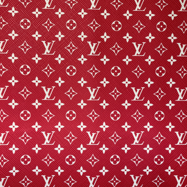 LV Louis Vuitton Designer Classic PVC Artificial Leather Fabric (8801) -  FabrikAholic