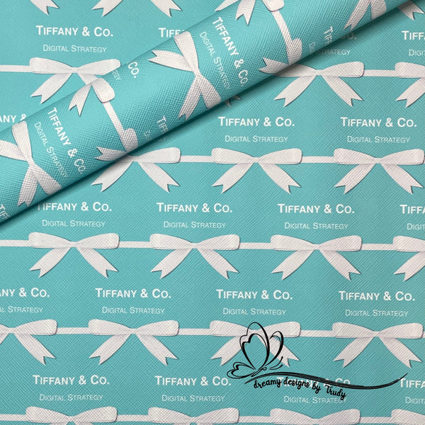 Ribbons on Teal