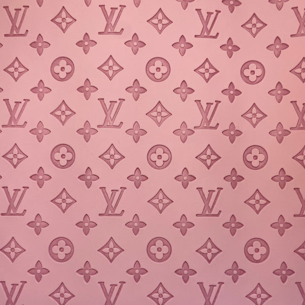Embossed L on Pink