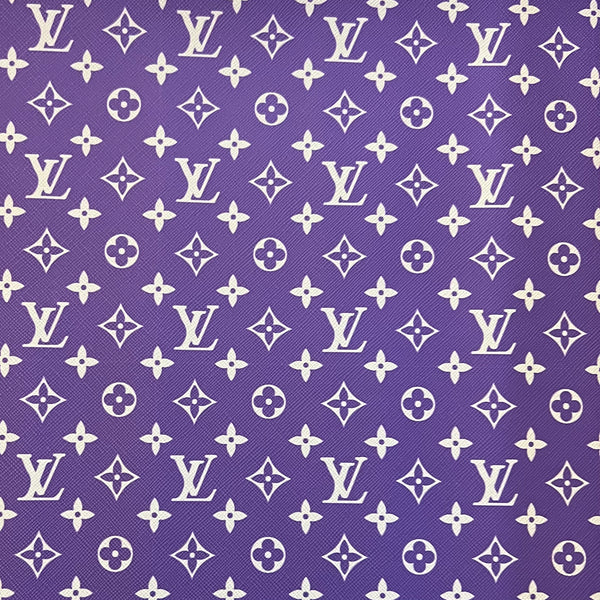 Purple Louis Vuitton Pattern