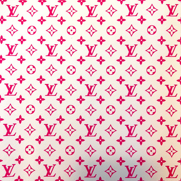 Hot Pink Louis Vuitton Background Wallpaper
