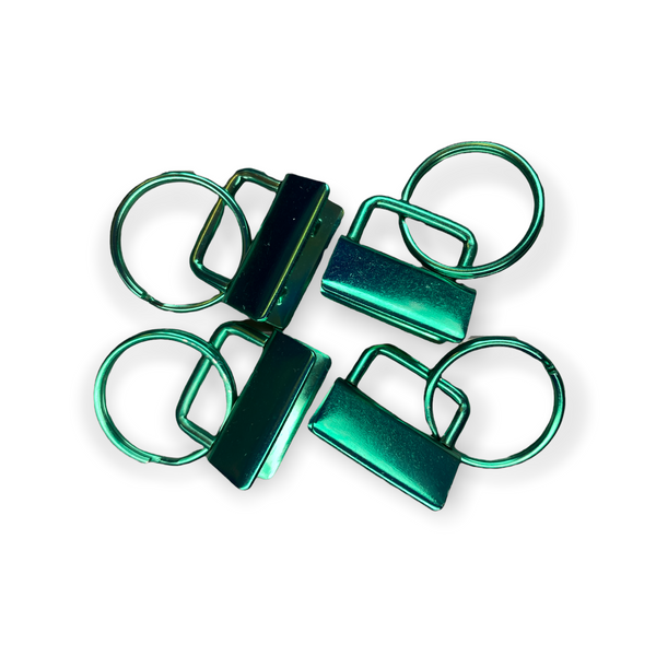 25mm (1inch) Key Fob Hardware Green – Dreamy Designs by Trudy